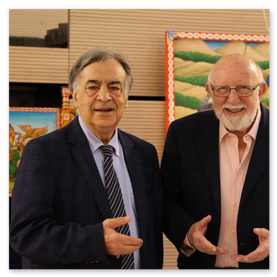 leoluca orlando e gaetano basile